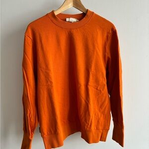 Icebreaker Women's Orange Crew Neck Sweater